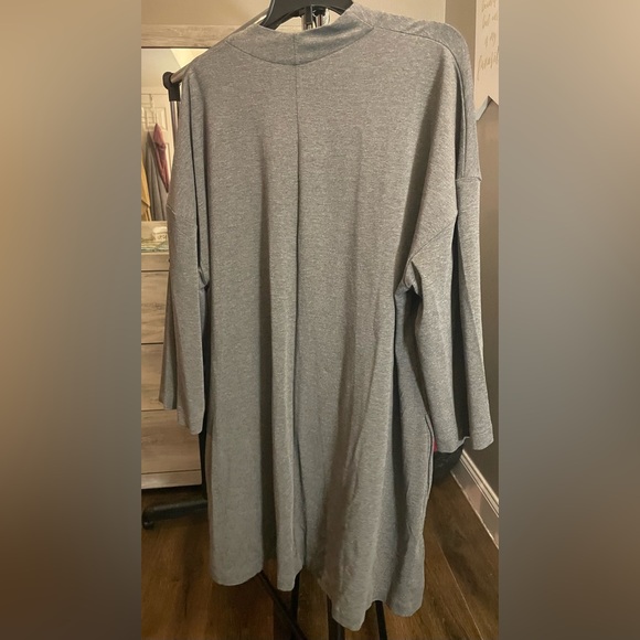 J Jill Grey Open Cardigan - EUC - Picture 2 of 4